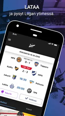 Liiga android App screenshot 4